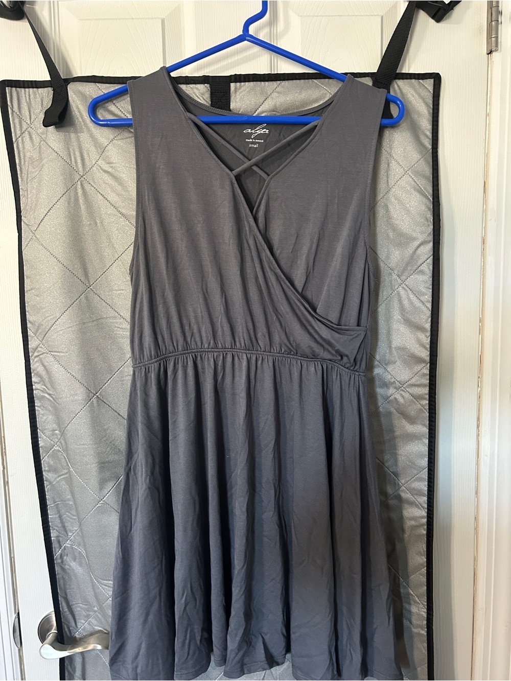 Francesca’s Alya Grey Dress